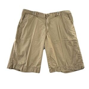 Converse One Star Men's Size 40 Boardwalk Shorts Light Khaki Beige 100% Cotton